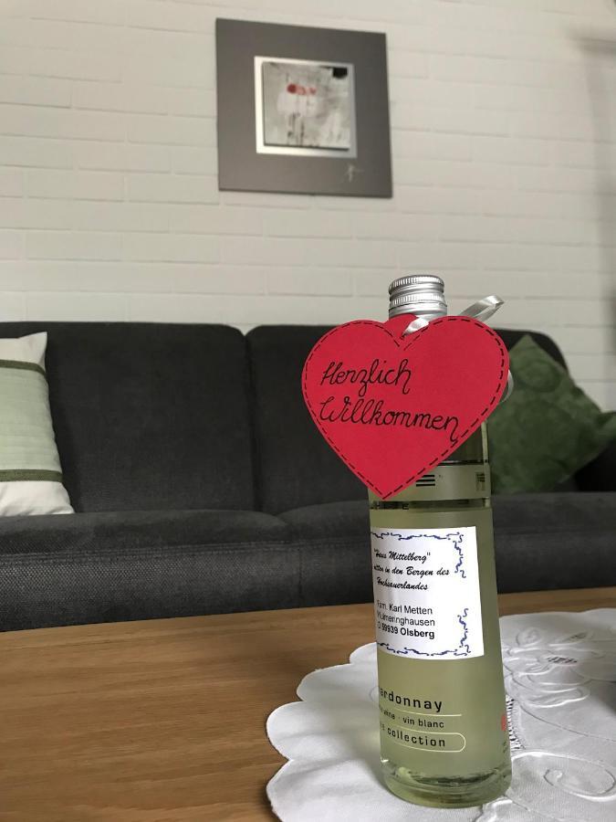 Haus Mittelberg Daire Olsberg Dış mekan fotoğraf